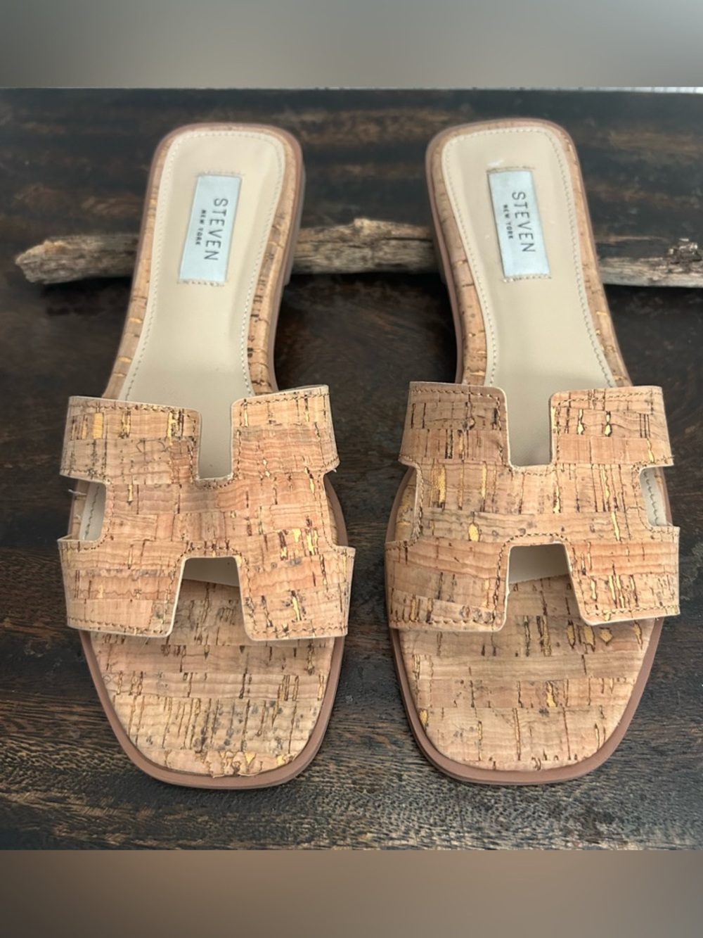 Steven New York Harlien Cork Slide Sandal - Picture 6 of 10
